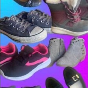 Woman’s & kids shoe lot
